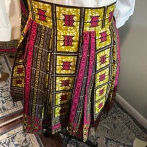 African Print Skirt